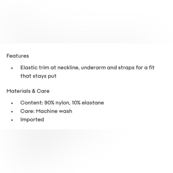 NEW ARITZIA SUNDAY BEST Toni seamless black bra small - Picture 10 of 11